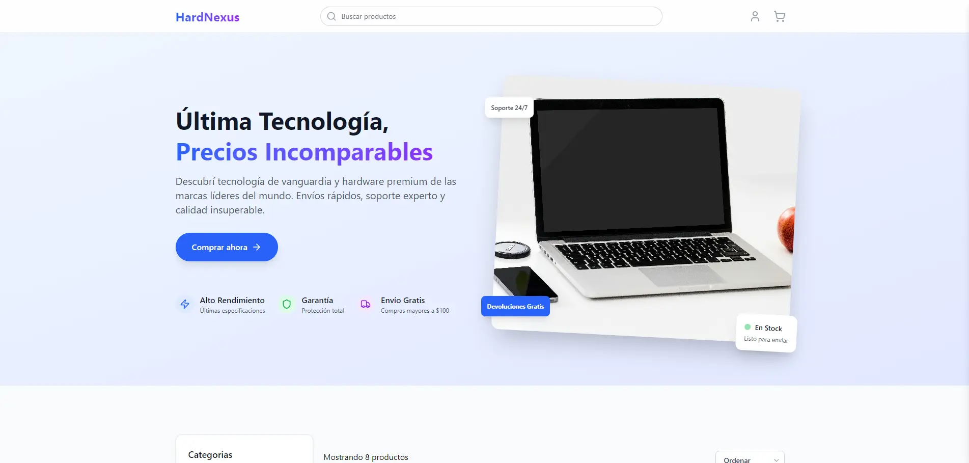 HardNexus - ecommerce